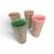 Mid Century Modern Raffia Wrapped Acrylic Drinking Cups- Set of 4 For Sale - Image 9 of 16