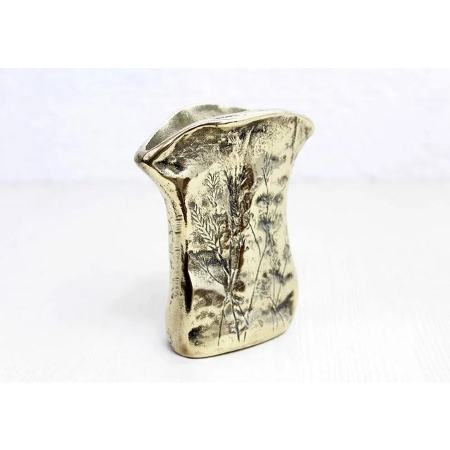 Mid-Century French Bronze Vase For Sale - Image 11 of 11