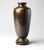 19th Century Japanese Meiji Bronze Vase, Mixed-Metal Inlay, Mandarin Ducks and Prunus, Signed, With Stand For Sale - Image 4 of 12