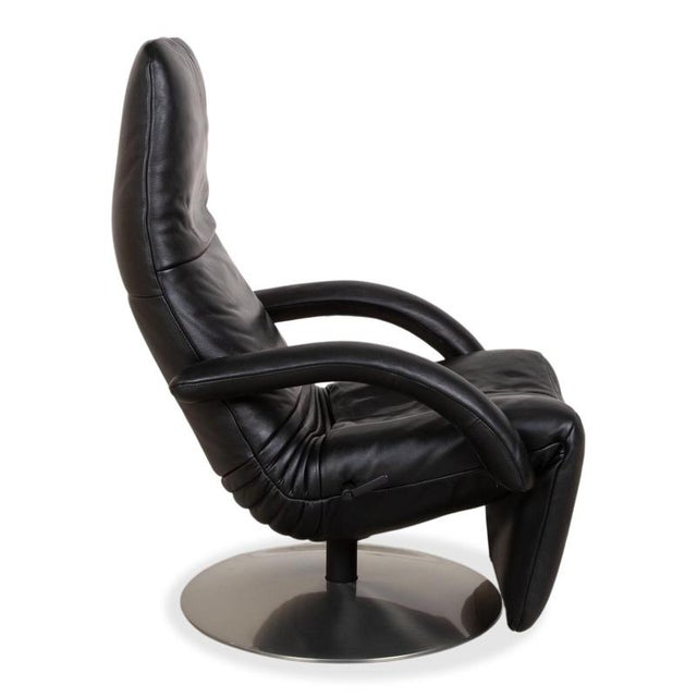 Yoga Chair in Black Leather from Jori For Sale - Image 13 of 17