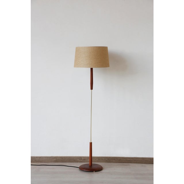 Vintage Teak Floor Lamp, 1960s For Sale - Image 16 of 17