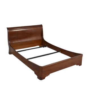 Grange Furniture Louis Philipe Queen Sleigh Bed For Sale