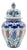 Handmade Ceramic Small Lidded Vase (20cm) – “Küpecik” Form with Colorful Tulips – Elegant Tabletop Accent For Sale