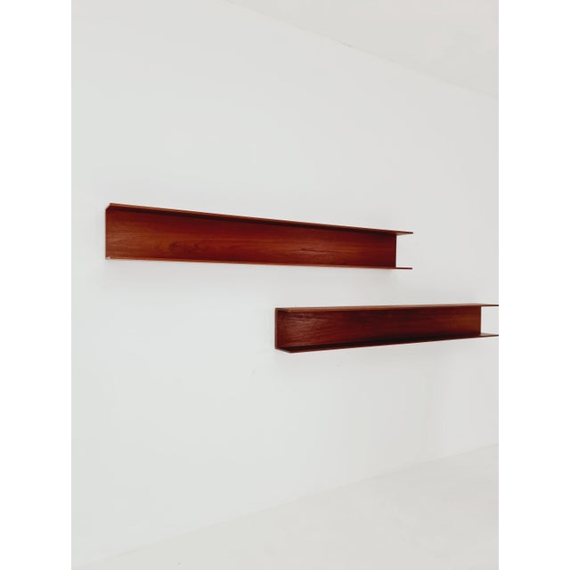Long German Hanging Shelf by Wilheilm Renz for Walter Renz, 1960s For Sale - Image 10 of 18