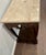 VTG Chippendale Style Carved Wood and Marble Console Table For Sale - Image 10 of 11