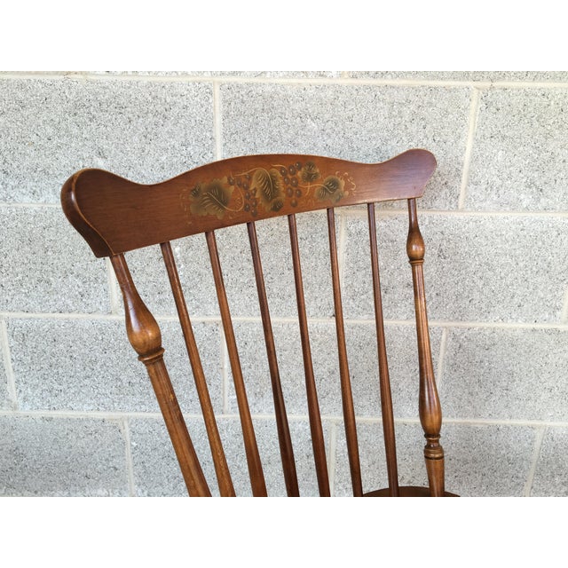 L. Hitchcock Windsor Fan Back Maple Dining Chairs Set of 4 Chairish