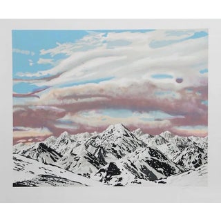 Jon D'Orazio, "Sky Over Mountain," Lithograph For Sale