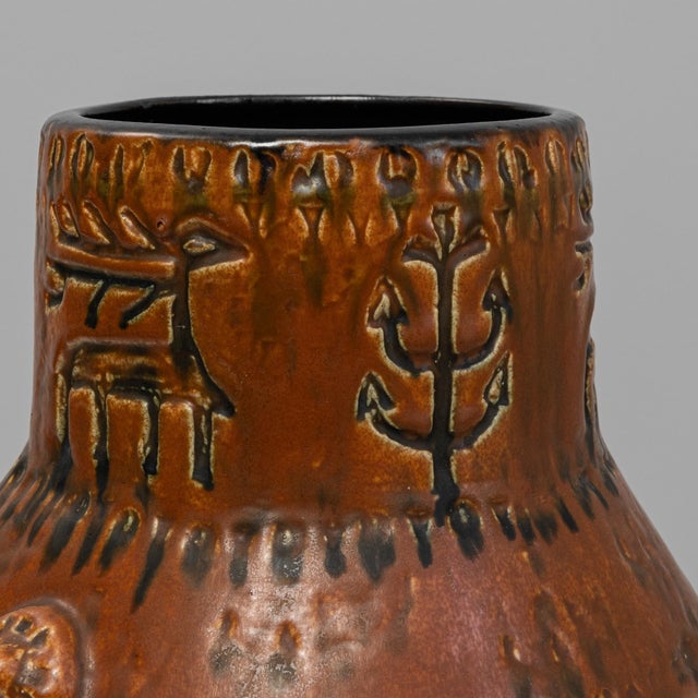 20th Century German Ceramic Vase For Sale - Image 12 of 18