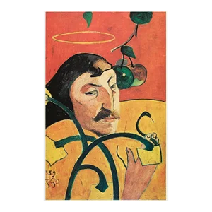 1977 After Paul Gauguin "Self-Portrait", Large Full-Color Print