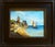Oil Painting of an Early Netherlandish Genre Scene For Sale