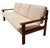 Wood Mid-Century Modern Antimott Three-Piece Sofa by Walter Knoll & Wilhelm Knoll, 1960s For Sale - Image 7 of 15