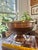 Vintage Antique Finish Brass 12.5” Pedestal Centerpiece Bowl With Stag Deer Head Handles For Sale - Image 4 of 11