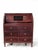 English Cylinder Secretaire in Polished Mahogany, 1890s For Sale - Image 9 of 18
