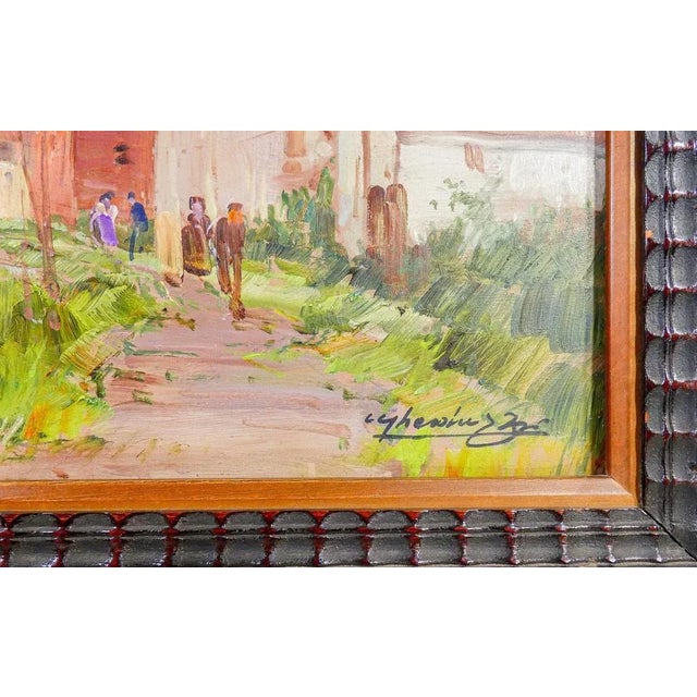 Cesare Gheduzzi, Landscape, Oil Painting, 1930s, Framed For Sale - Image 4 of 6