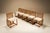 Vintage Italian Architectural Dining Chairs in Cherrywood, Italy, 1970s, Set of 6 For Sale - Image 13 of 13