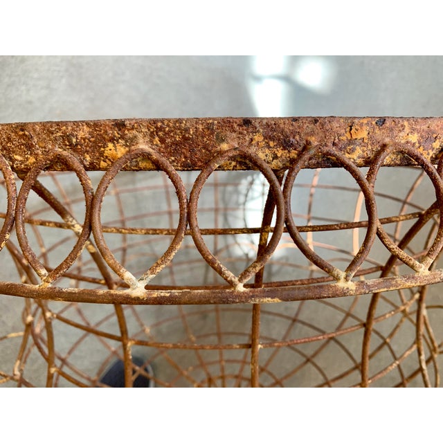 Sculptural Wire Garden Urn Chairish