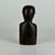 Magnanimous Vintage Wood Bust Carving of African Male Figure For Sale In New York - Image 6 of 9