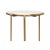 Round Brass Accent Table For Sale - Image 4 of 7