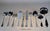 1970s Vintage /New Flatware Set for 12- 119 Pieces, Pembury Pattern by James Dixon & Sons For Sale - Image 5 of 16