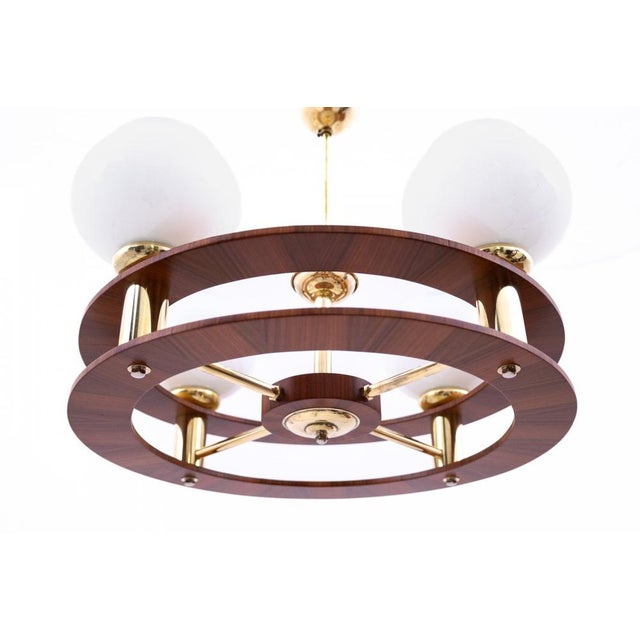 Art Deco Lamp, Poland, 1950 For Sale - Image 9 of 10