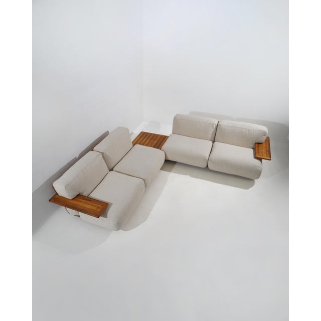 1970s Pianura Modular Sofa by Mario Bellini for Cassina, 1970s, Set of 5 For Sale - Image 5 of 18