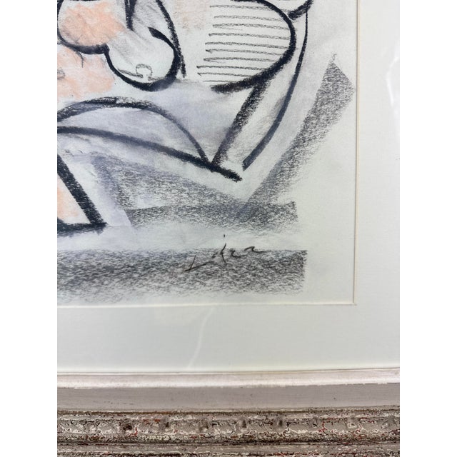 Mid 20th Century Lucia Lopez Figurative Study For Sale - Image 5 of 8