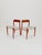 Brown Vintage Danish Teak Dining Charis by Niels Otto Møller, 1960s For Sale - Image 8 of 11
