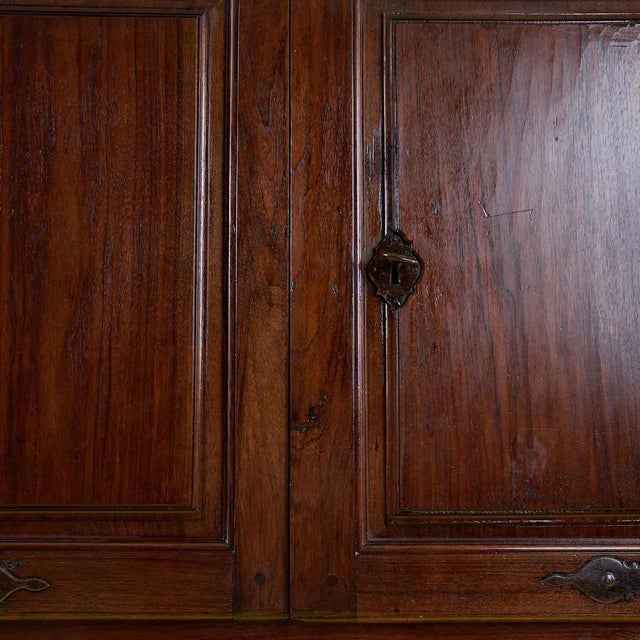 Antique Walnut Wood Pantry Cabinet Height: 198 Width: 112 Depth: 53 Period: 1890 - 1919 Design Period: 1890 - 1919 Country...