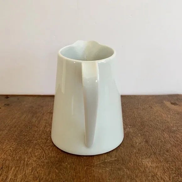 White Vintage Fairwood-Schonwald Germany Mid-Century Modern Sugar and Creamer Set - a Pair For Sale - Image 8 of 13