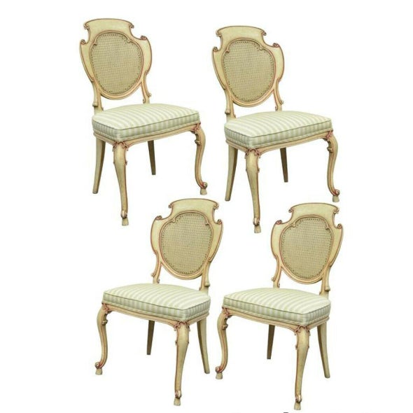 1950s Vintage Scroll Carved Italian Hollywood Regency ... (590 x 590 Pixel)