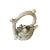 Chinese Yixing Zisha Clay Handmade Exquisite Teapot Acorns Leaves Branch Handle For Sale - Image 4 of 7