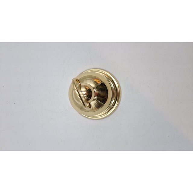 Mid-Century Modern Brass Doorstop by Luigi Caccia Dominioni for Azucena, 1950s For Sale - Image 6 of 7