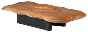 Sculptural Coffee Table by Gerard Ducouret, France, 1980s