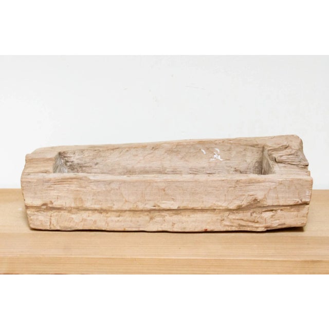 Farmhouse Mao Vintage Rustic Log Flower Vase For Sale - Image 3 of 8