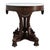 Late 19th Century Berkey & Gay Renaissance Revival Carved Rosewood Oval Marble Top Center Table For Sale - Image 10 of 10