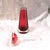 Contemporary 1980s Pink Art Glass Perfume Bottle For Sale - Image 3 of 6