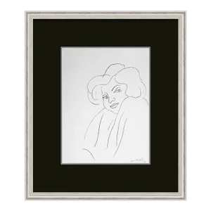 Henri Matisse Original Lithograph 1943 ~ Sign ~ Limited Ed. No. 36 W/Framing