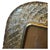 A clear and gold murano glass picture frame designed and manufactured in Venice in the style of Barovier, it's in lovely...