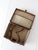 Vintage Miniature Leather Suitcase Travel Case For Sale - Image 13 of 15