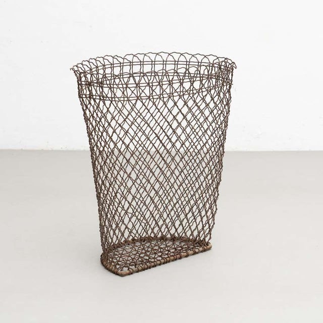 Metal Vintage Wire Umbrella Holder, 1960s For Sale - Image 7 of 13