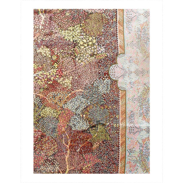Persian Qum Design Viscose on a cotton foundation with a medallion This rug has a dense, soft pile, and excellent quality,...