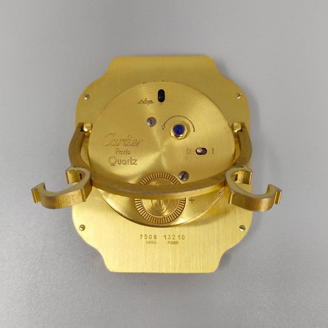 Alarm Clock Pendulette from Cartier, 1990s For Sale - Image 6 of 10