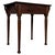 A charming early 20th-century English side table, finely crafted from oak in the Art Nouveau style and distinguished by...