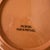 Ceramic Vintage Val Do Sol Hand Painted Salad Plates Made in Portugal - Set of 7 For Sale - Image 7 of 7