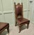 Gothic Oak High-Back Dining Chairs, Set of 6 For Sale - Image 5 of 8