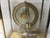 Art Deco Vintage Kieninger & Obergfell Brass and Glass Mantle Clock For Sale - Image 3 of 4