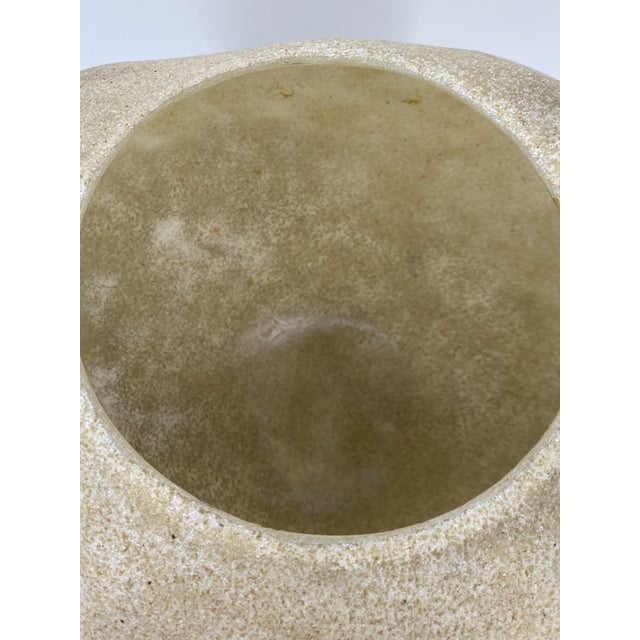 Moon Rock Light Object in Fiberglass attributed to André Cazenave, France, 1960s For Sale - Image 10 of 12