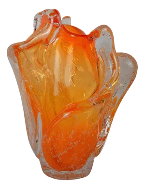 Amorphous Eco-Crystal Vase from BF Glass Studio, 2017