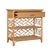 Chippendale End Table, Natural For Sale In West Palm - Image 6 of 11