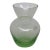 Light Green Depression Glass Small Vase 4630b For Sale
